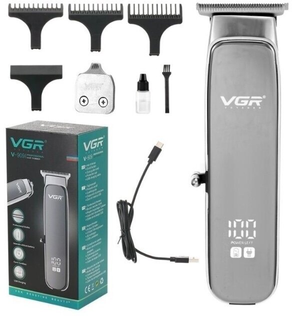 Триммер для стрижки бороды и окантовки волос VGR V-909 - фотография № 6
