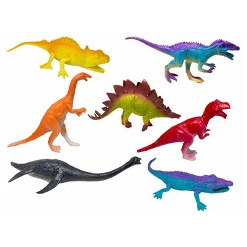 фото Набор динозавров, 7 шт. наша игрушка 8801-83