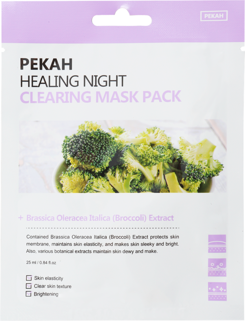 Маска для лица PEKAH Healing Night Восстанавливающая, очищающая, 25мл