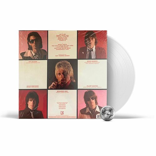 The Cars - Candy-O (coloured) (LP) 2022 Clear, Limited Виниловая пластинка виниловая пластинка ed sheeran the a team rsd2021 limited clear vinyl