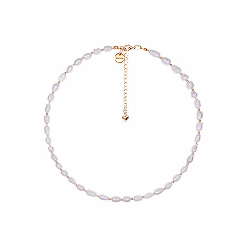 Колье Strekoza Collection жемчуг пресноводный культивированный жемчуг культивированный жемчуг пресноводный длина 40 см белый 2664₽