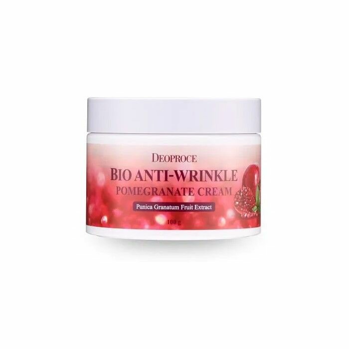 DEOPROCE BIO ANTI WRINKLE POMEGRANATE CREAM Антивозрастной крем для лица с экстрактом граната