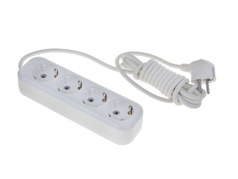 Удлинитель Lux У4-Е-02 4 Sockets 2m White - фото №9