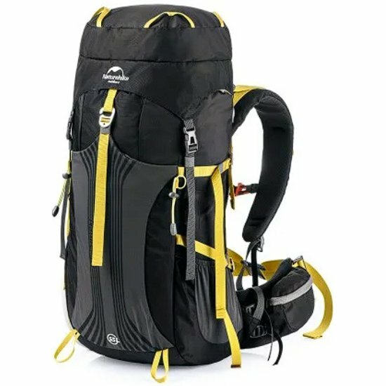 Рюкзак туристический Naturehike NH16Y065-Q 65L чёрный, 6927595705063