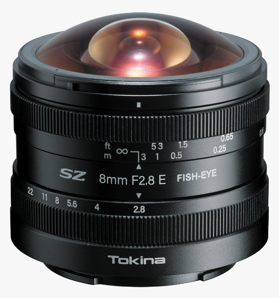 Объектив Tokina SZ 8mm F2.8 Fisheye MF Sony E