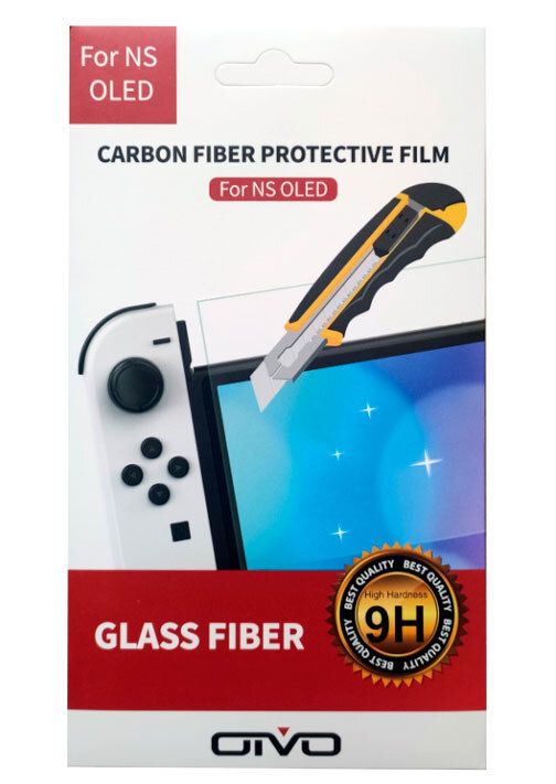 Защитная пленка Glass Fiber для Nintendo Switch OLED OIVO (IV-SW162)