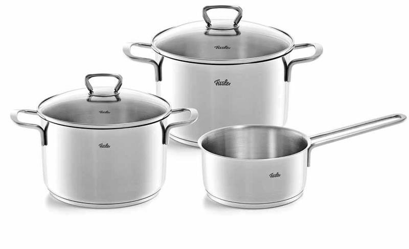 Набор посуды Fissler Las Vegas 4011203 5 пр. серебристый