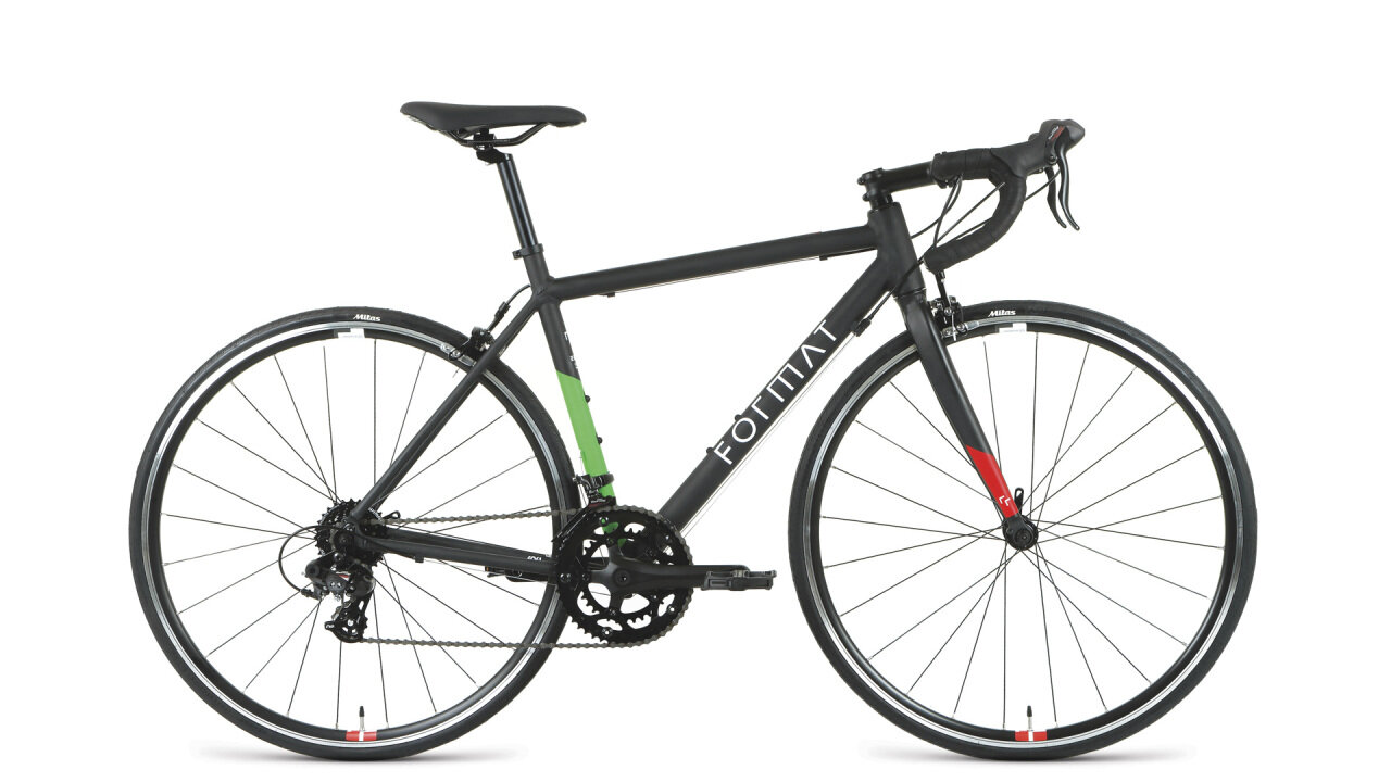 Шоссейный велосипед Format 2232 (2024) 50 см" Черный (158-170 см)