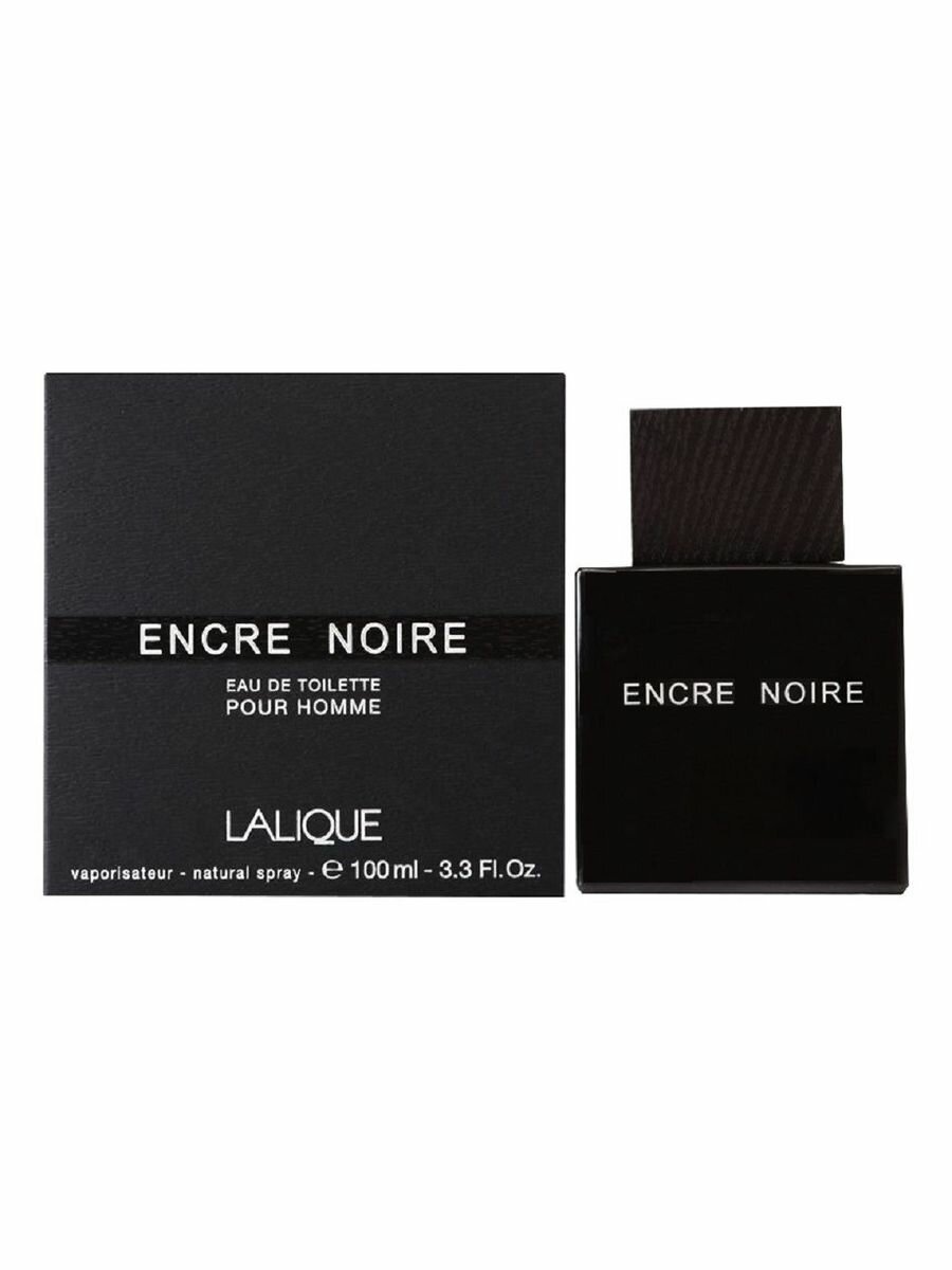 Мужская туалетная вода Lalique "Encre Noire", древесная, фужерная, 100мл