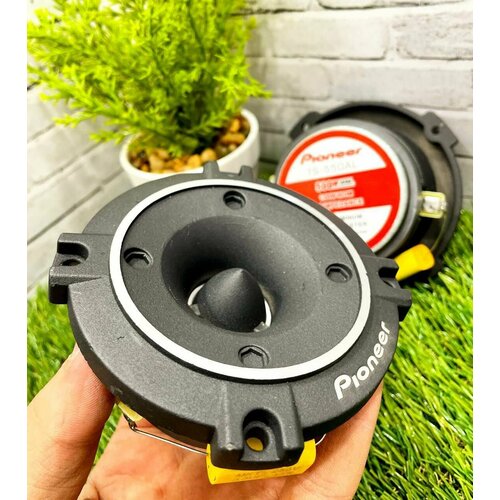 Рупора автомобильные твитеры со встроенным фильтром Pioneer TS-550AL 2 штуки Высокочастотные динамики пищалки 98x98 мм 50 Вт 2300₽
