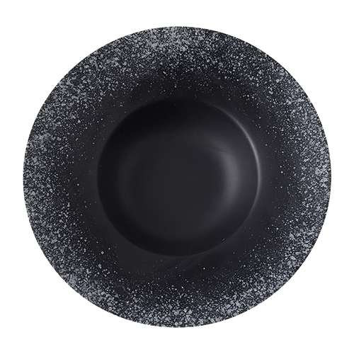 Набор глубоких обеденных тарелок Homium Bohemia, 2шт, D26,5см, цвет черный