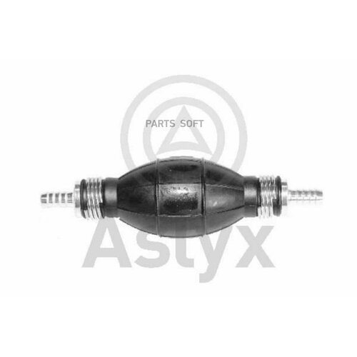 ASLYX AS200624 _насос подкачки ручной - груша 8mm/8mm (прямой)