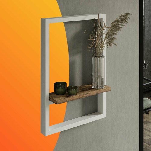 Полка настенная навесная для цветов лофт 2350₽