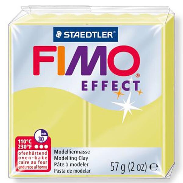 Полимерная глина Fimo Effect 8020-106 цитрин (citrine quartz) 56 г, цена за 1 шт.