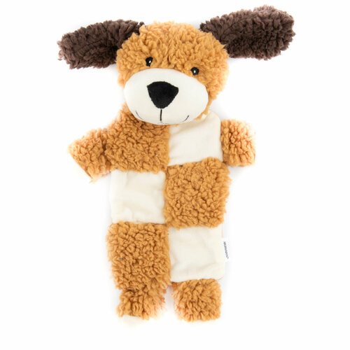 AROMADOG игрушка для собак Rescue Собачка 33 см с 3 пищалками, рыжая