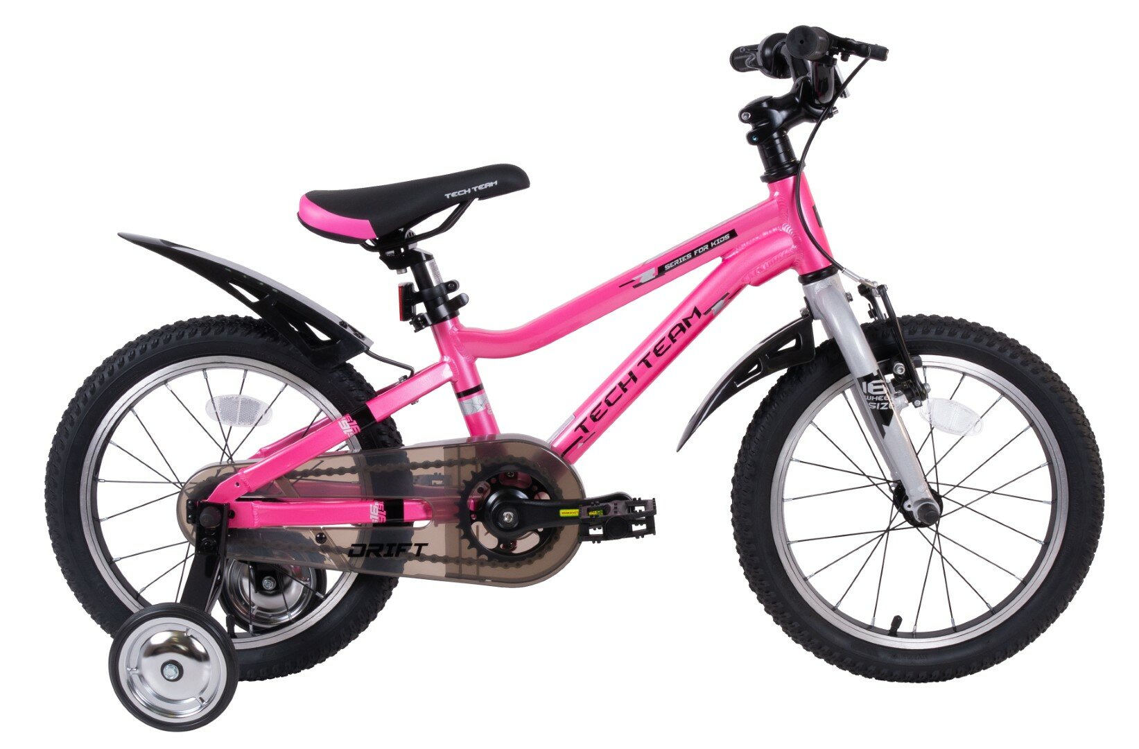 Детский велосипед TECH TEAM Drift 16' розовый (алюминий) NN012327 NN012327