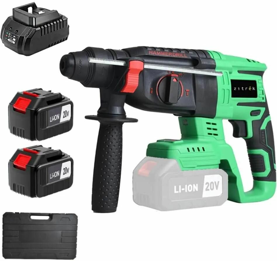 фото Перфоратор ZITREK Destroyer Pro Li-Ion, 6Ач [063-4373]