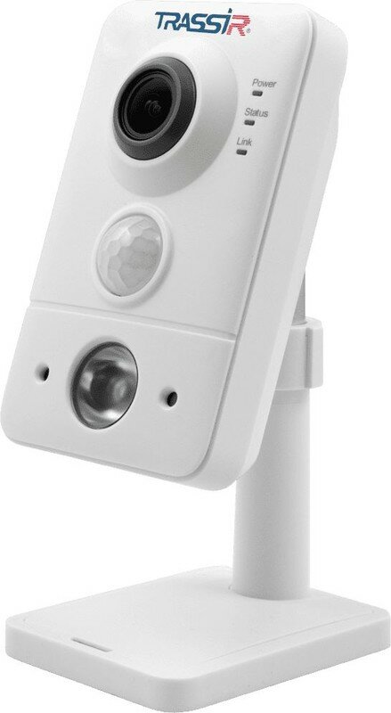 Камера видеонаблюдения IP Trassir TR-D7151IR1 1.4-1.4мм цв. корп: белый