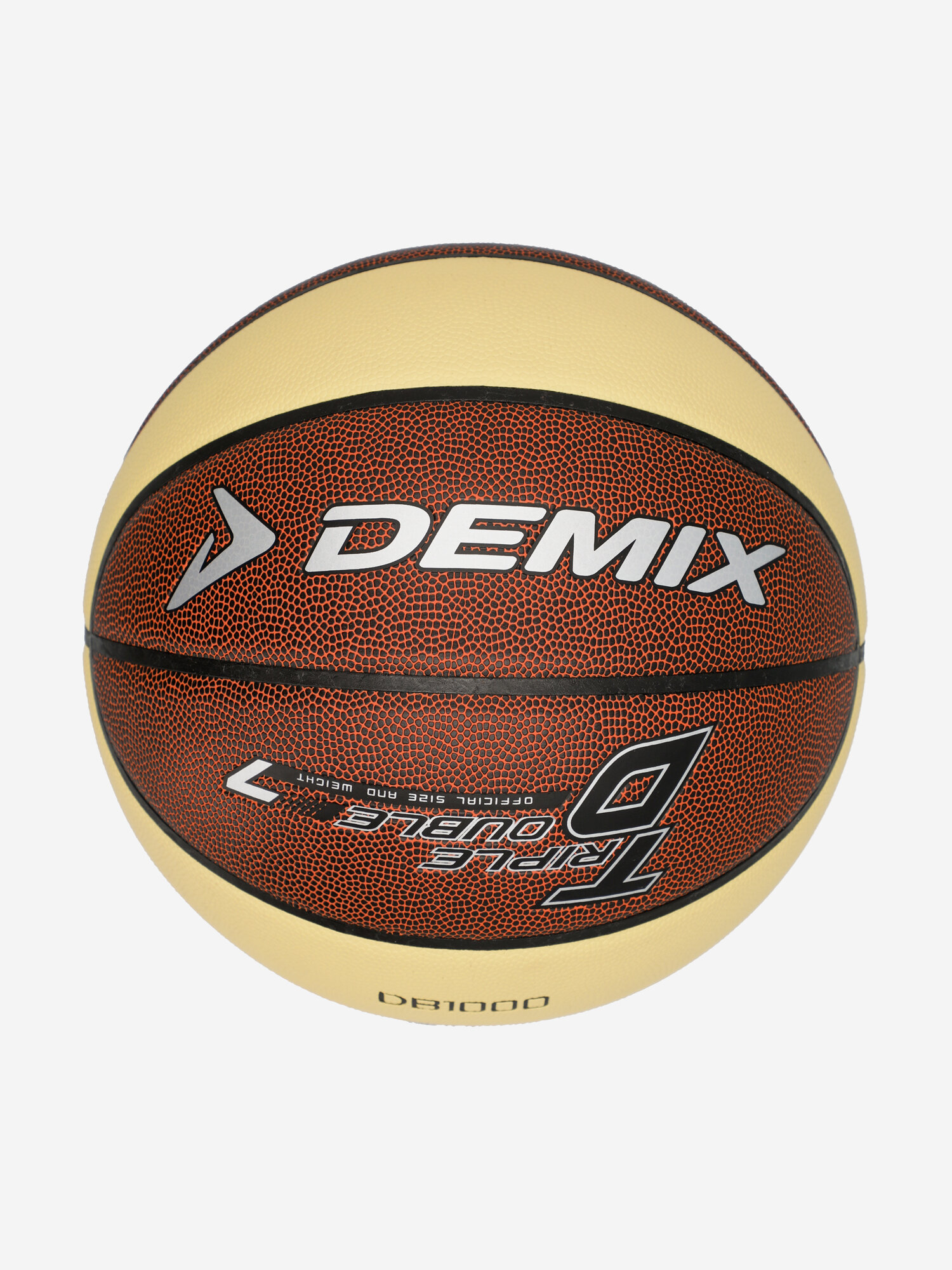 Мяч баскетбольный Demix Triple Double 7 Коричневый; RU: 7, Ориг: 7