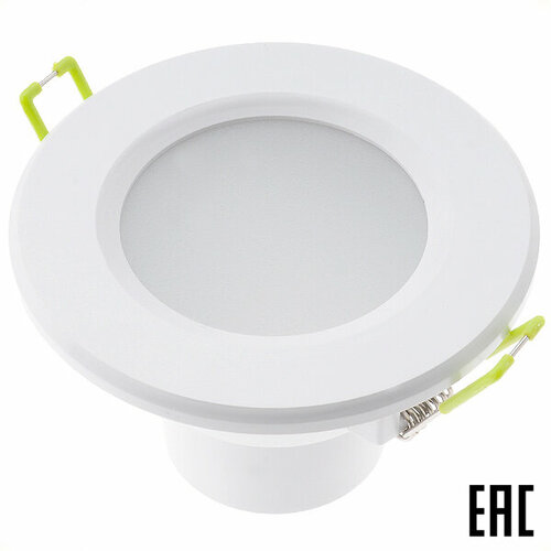 Светильник светодиодный встраиваемый Navigator 6Вт 450 Лм 4000К R63 белый IP44 94833 NDL-P1-6W-840-WH-LED (4 шт. в наборе)