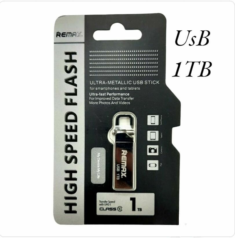 USB флеш 1ТБ накопитель REMAX / Flash карта / Флеш накопитель 3.0 .1ТБ
