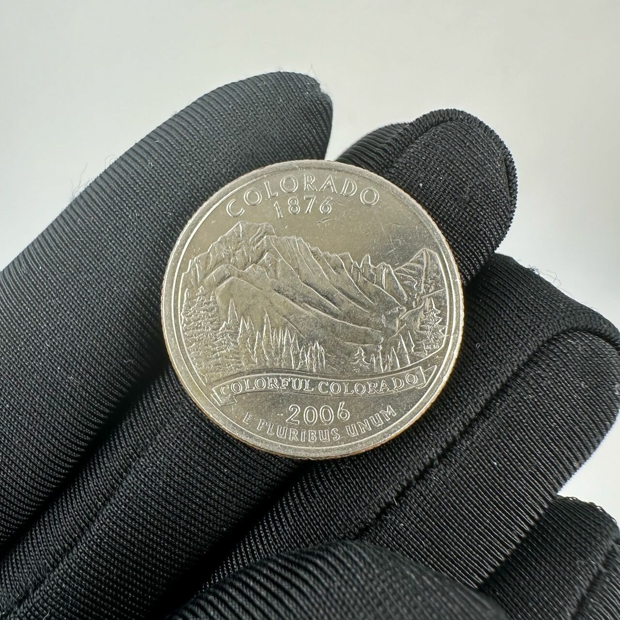 Монета 25 центов 2006 год Штат Колорадо (Colorado) двор P