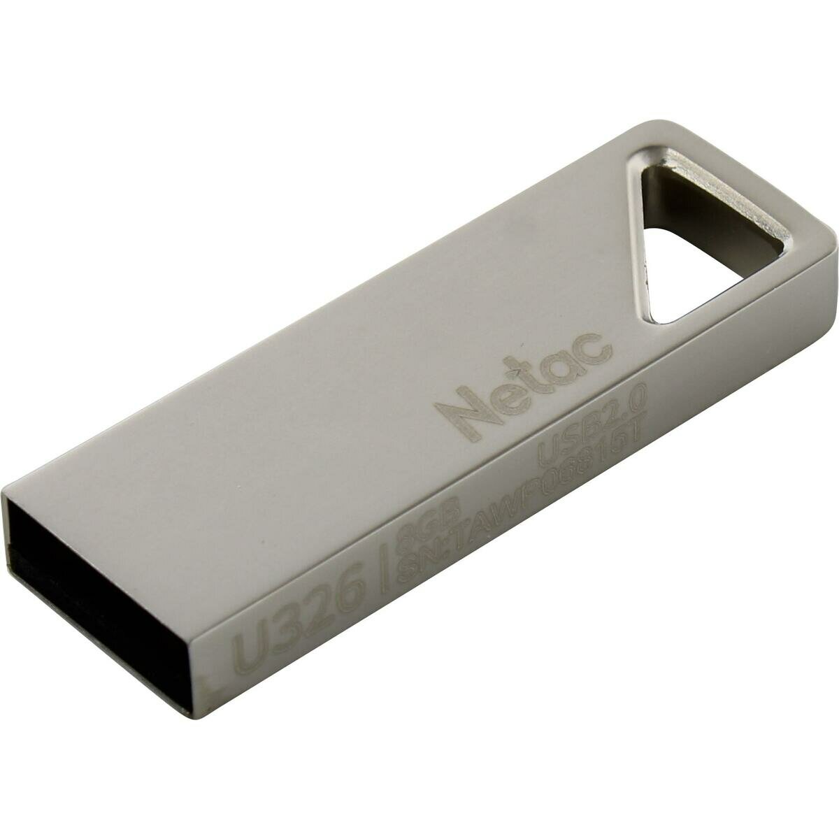 Флешка Netac U326 8 Гб Light Silver