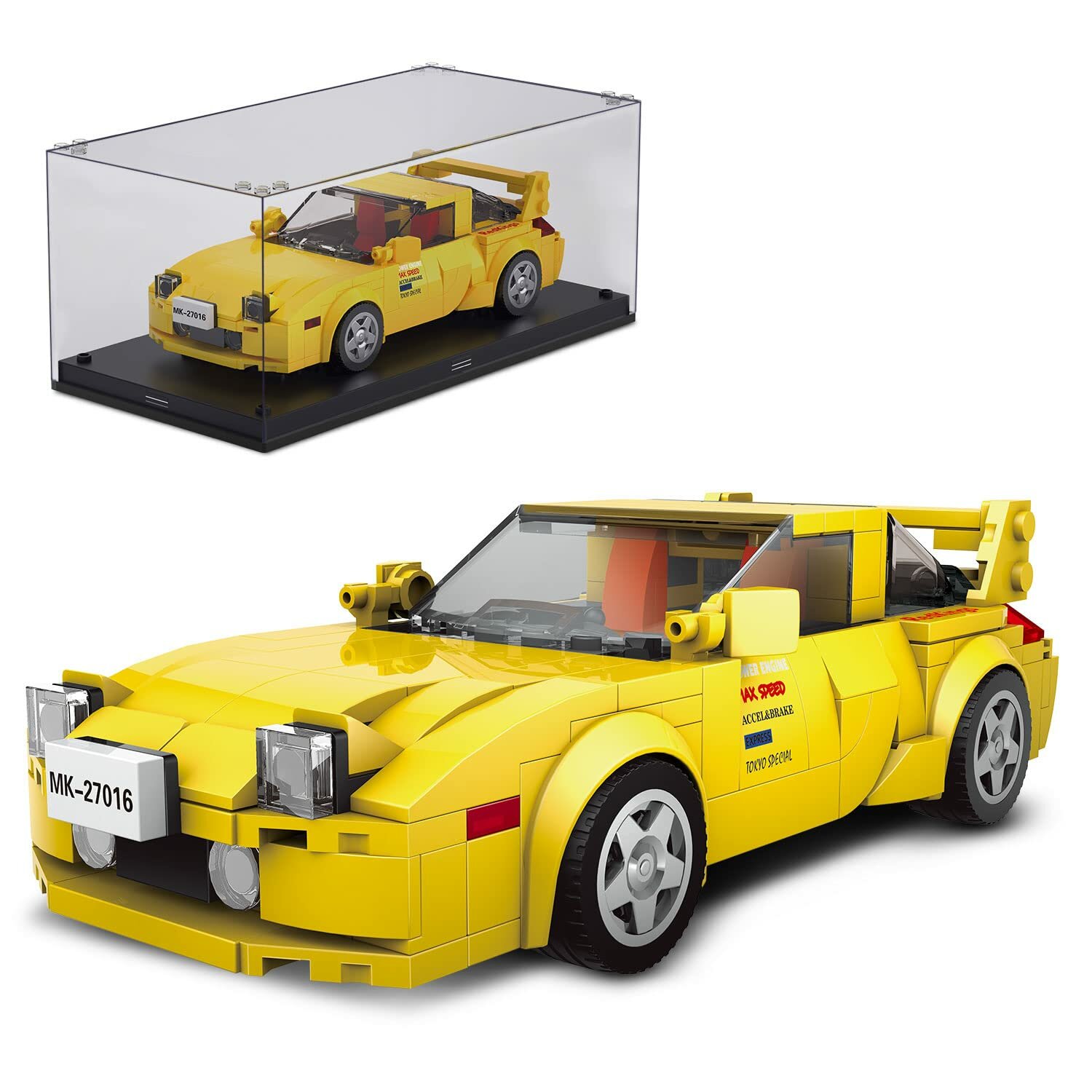 Конструктор Mould King 27016 Мини-модель Mazda RX-7FD35,329деталей