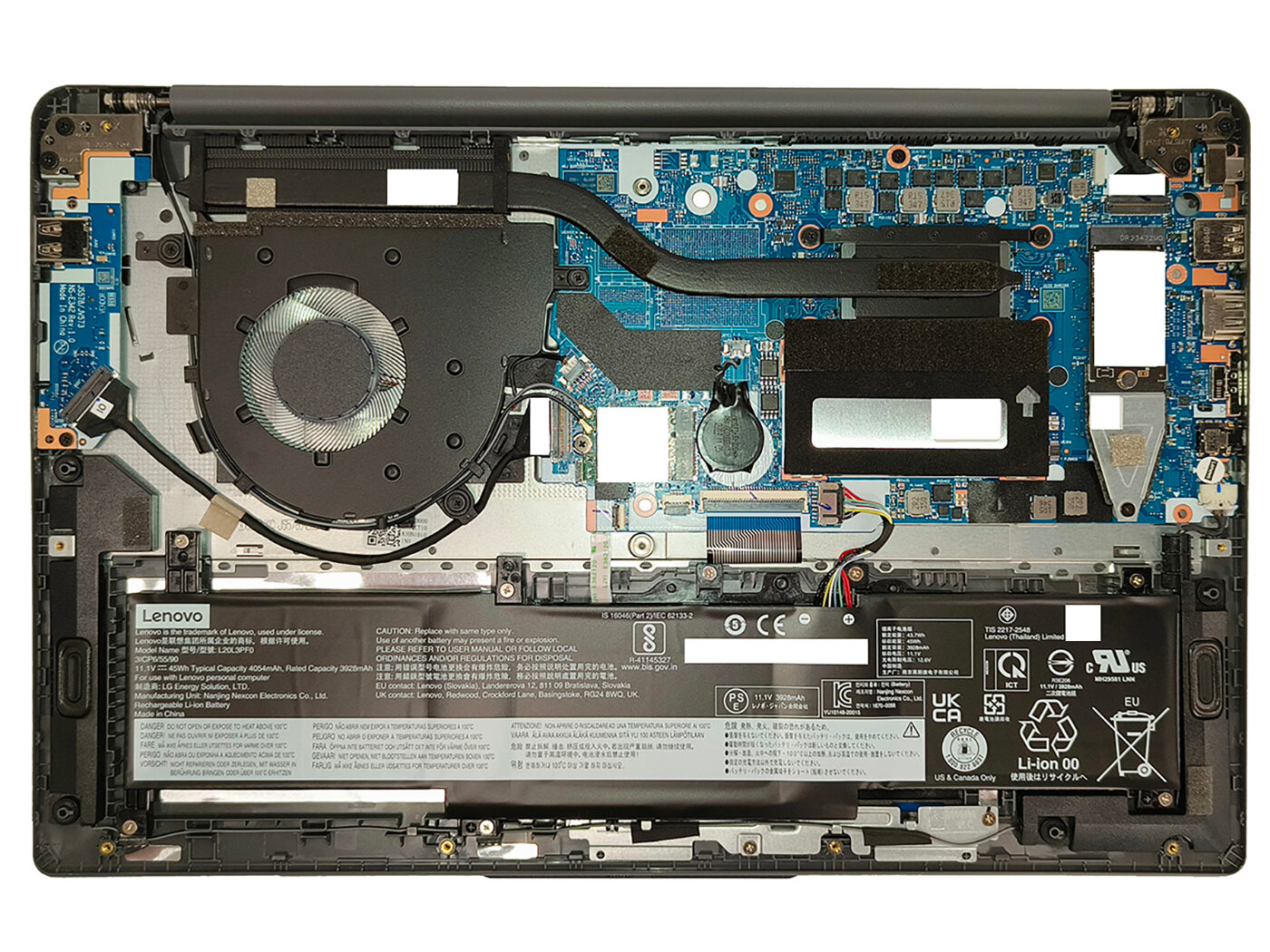 Ноутбук Lenovo IdeaPad 3 15IAU7 82RK013WRK (15.6", Core i3 1215U, 8Gb/ SSD 256Gb, UHD Graphics) Серый - фото №5