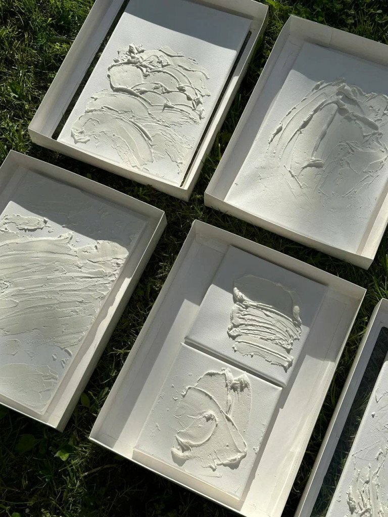 Подарочный сертификат «Мастер-класс Интерьерная картина фактурной пастой» (2 часа, 1 человек)