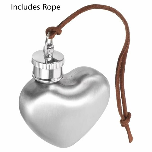 Портативная фляга сердце нержавеющая сталь Silver Heart 365₽