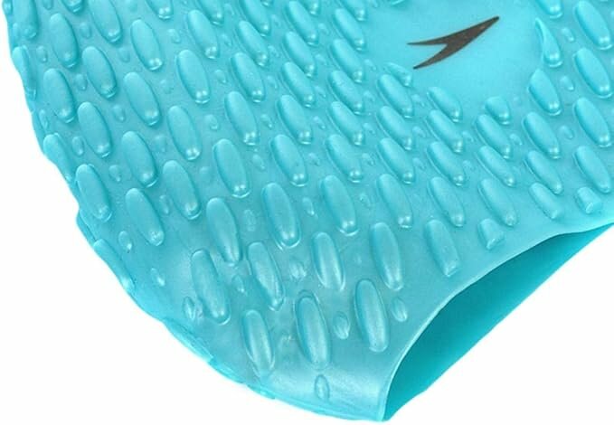 Шапочка для плавания Speedo "Bubble Cap", цвет: белый — фото 1