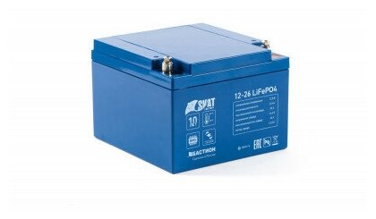 Бастион Аккумулятор литий-железо-фосфатный герметизированный SKAT i-Battery 12-26 LiFePo4