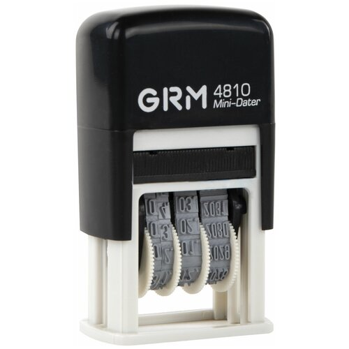 Датер GRM 4810 Bank месяц цифрами, 20х3.8 мм