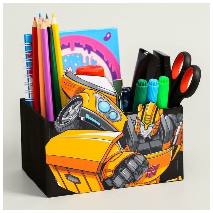 Органайзер для канцелярии Hasbro "Трансформеры", Transformers, 150х100х80 мм 5353737