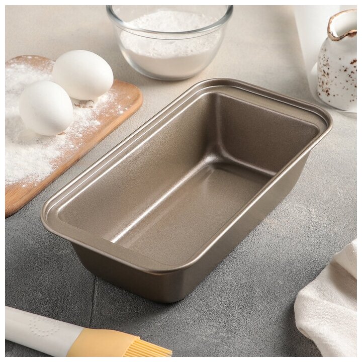 фото Форма для выпечки Доляна «Рэнди», 25×13×6 см, антипригарное покрытие