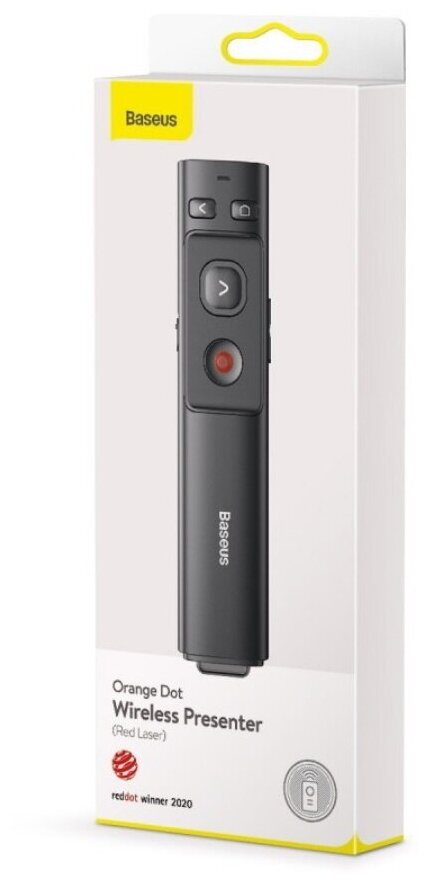 Лазерная указка Baseus Orange Dot Wireless Presenter (Red Laser) ACFYB-0G