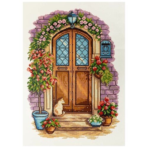 фото Алмазная мозаика "лето у дверей", 35х50 см, фрея