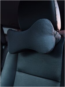 Фото Ортопедическая подушка косточка под голову и шею Smart Textile на водительское кресло 
