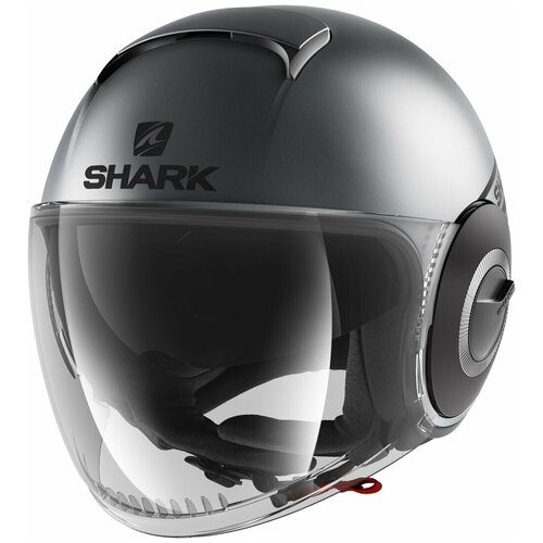 Шлем SHARK SHARK NANO STREET NEON MAT Anthracite/Black/Black M