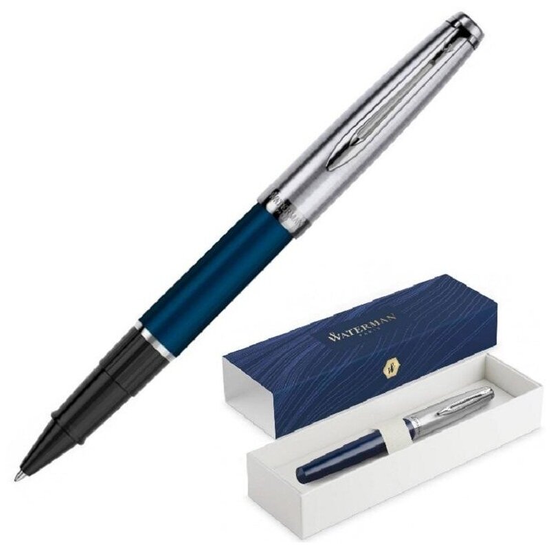 Ручка-роллер Waterman Embleme Blue CT (2100402)