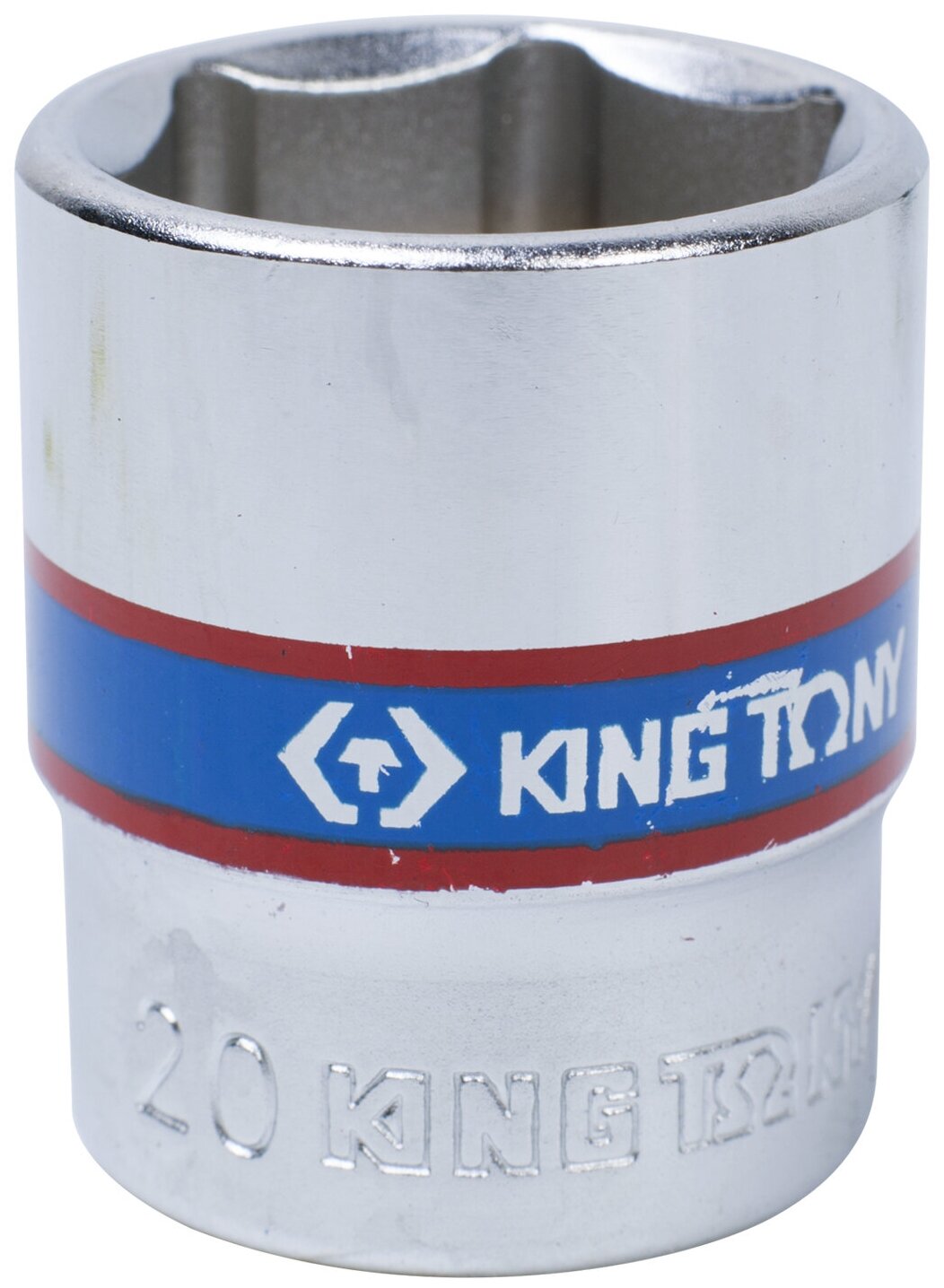 Головка торцевая стандартная шестигранная 3/8 , 20 мм King Tony 333520M