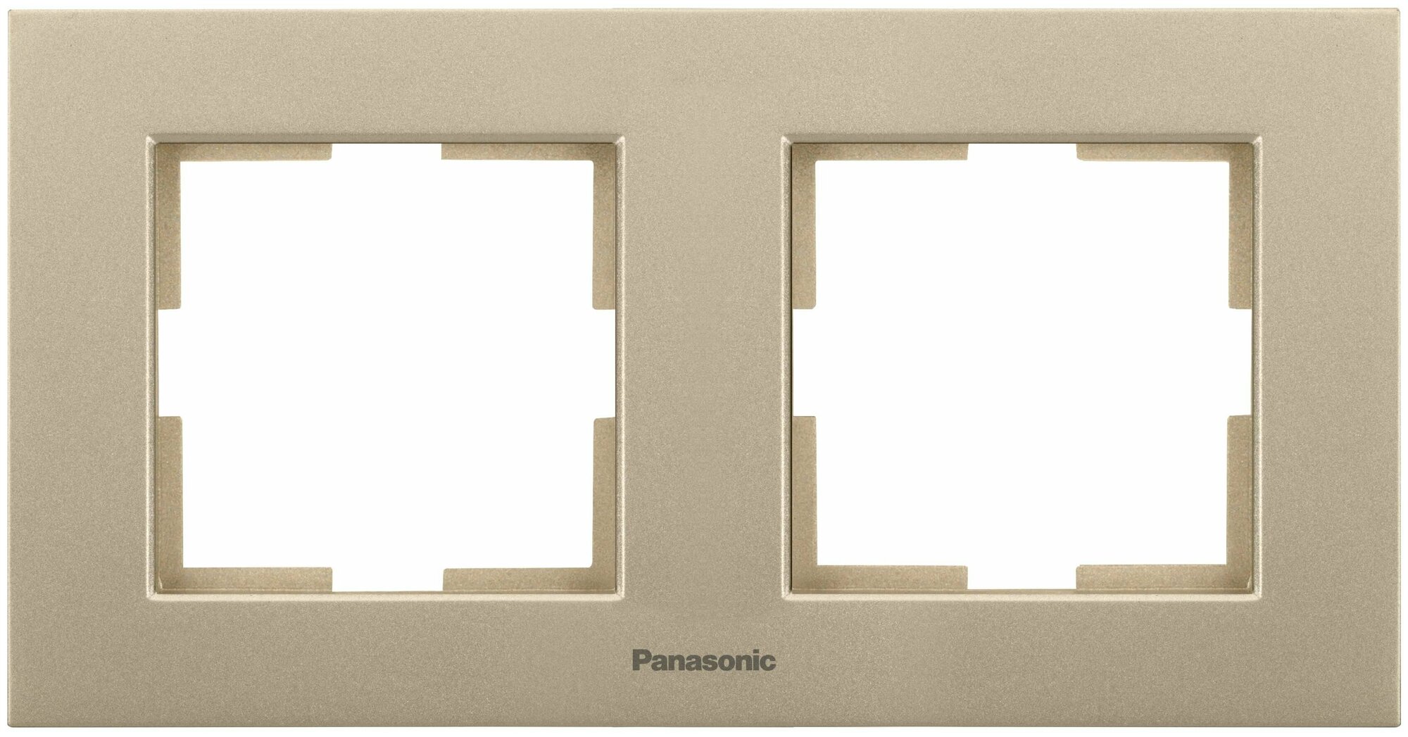 Рамка 2м горизонтальная бронза Karre Plus Panasonic