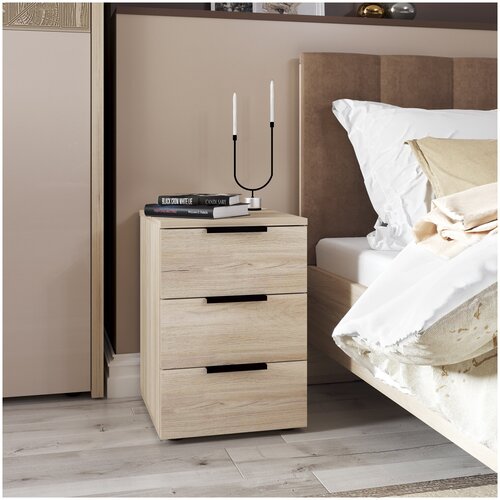 Тумба Аккорд 10 Белый шпон, 35х45х53 см