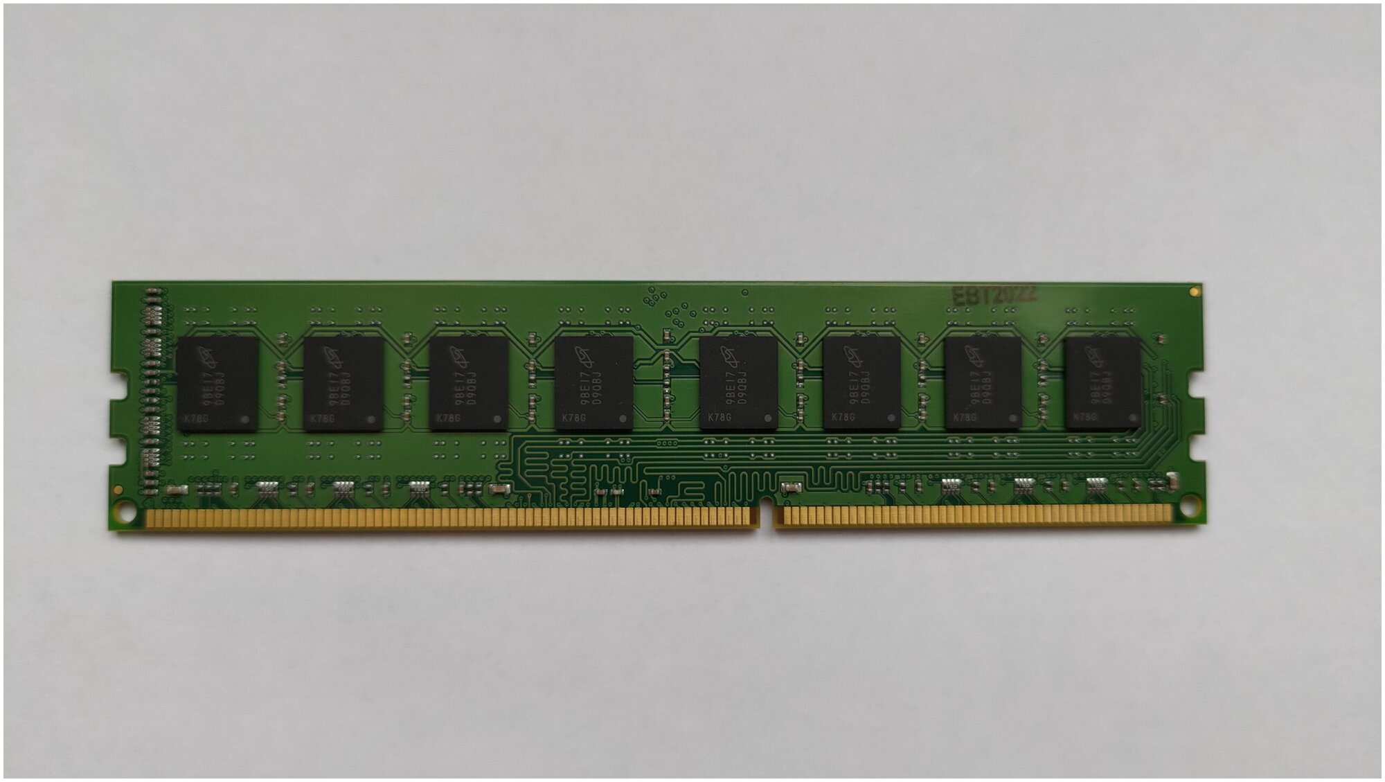 Оперативная память CRUCIAL DDR3 8 ГБ 1333 MHz DIMM PC3-10600U 1x8 ГБ (CT102464BF133B C16FPD) для компьютера