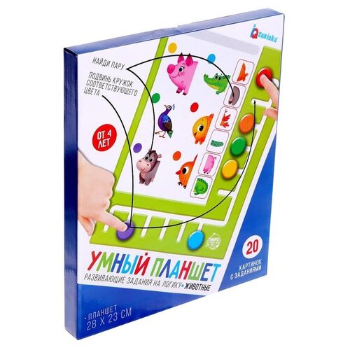 Игра развивающая, ZABIAKA, Умный планшет