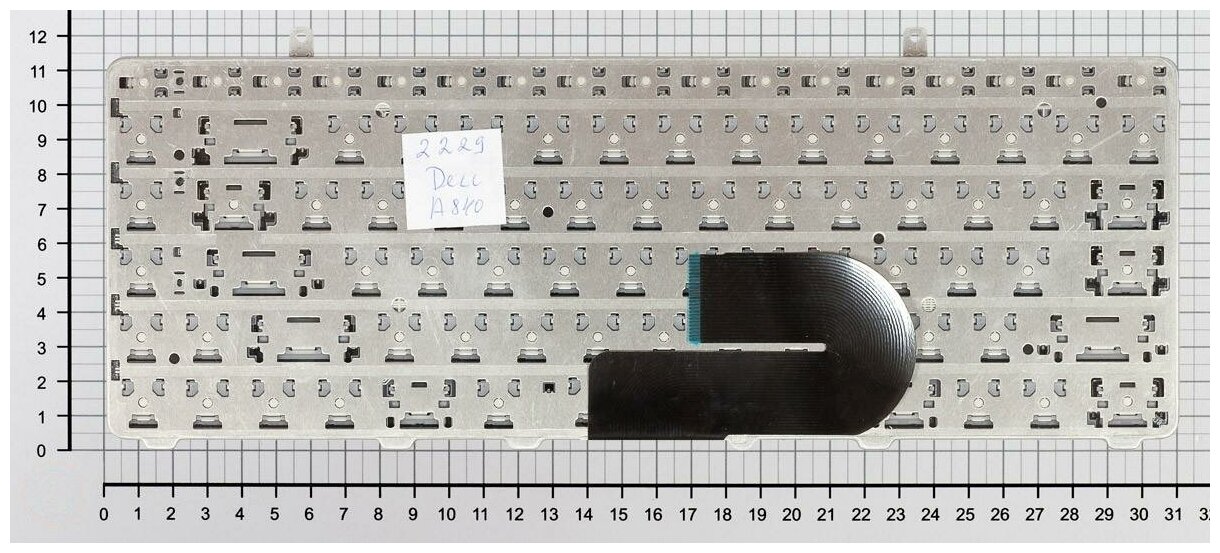 Клавиатура для ноутбука Dell Vostro A840 черная