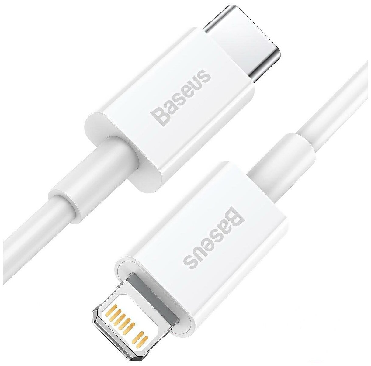 Кабель USB Type-C (m) - Lightning (m) 0.25м Baseus Superior Series Fast Charging PD 20W - Белый (CATLYS-02)