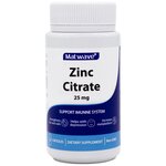 Цинка Цитрат Matwave Zinc Citrate 25 мг 30 капсул - изображение