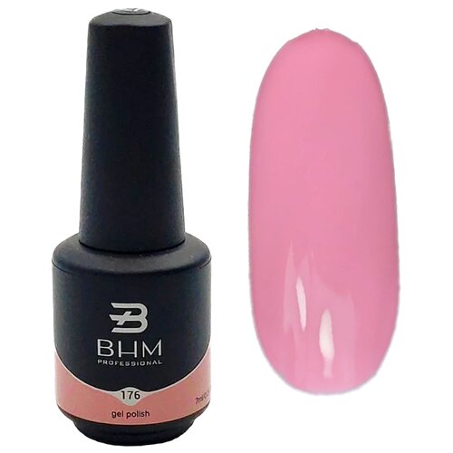 BHM Professional Гель-лак Gel Polish, 7 мл, 15 г, №176